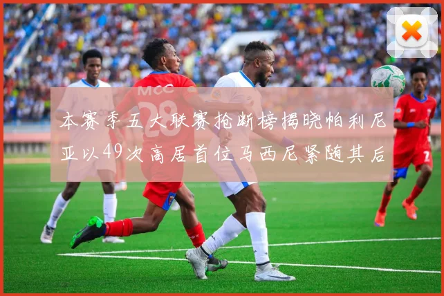 本赛季五大联赛抢断榜揭晓帕利尼亚以49次高居首位马西尼紧随其后